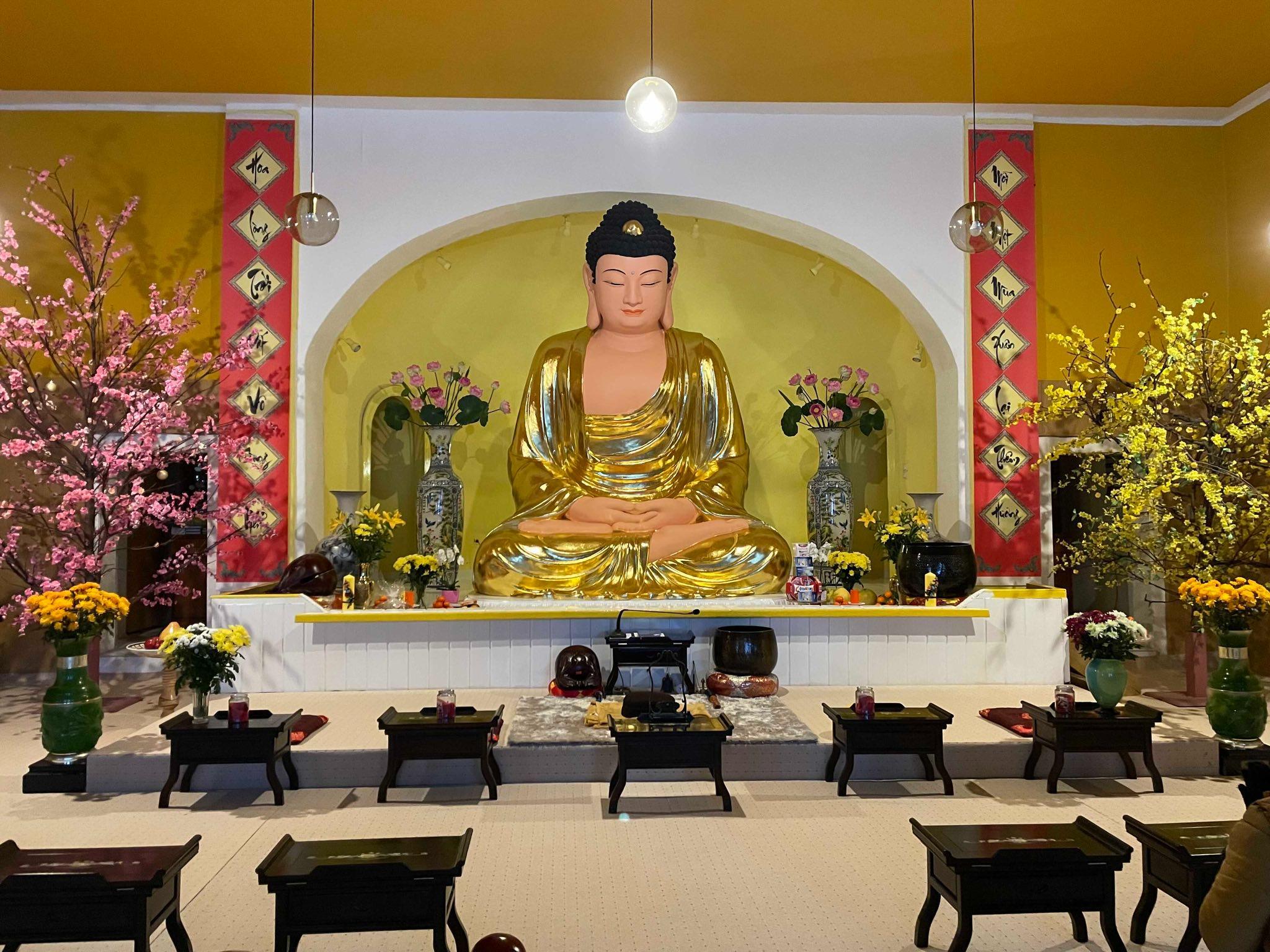 Buddhistischer Tempel in Adorf in Sachsen